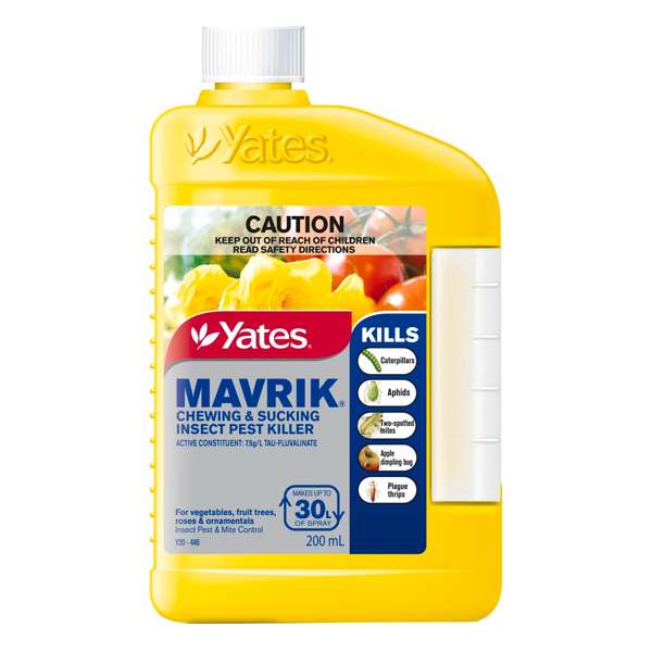 Yates Mavrik Chewing & Sucking Insect Pest Killer 200ml