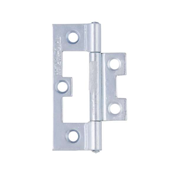 Trio 65 x 38 x 1.4mm Zinc Plated FP Quick Fit Light & Narrow Flat Hinge