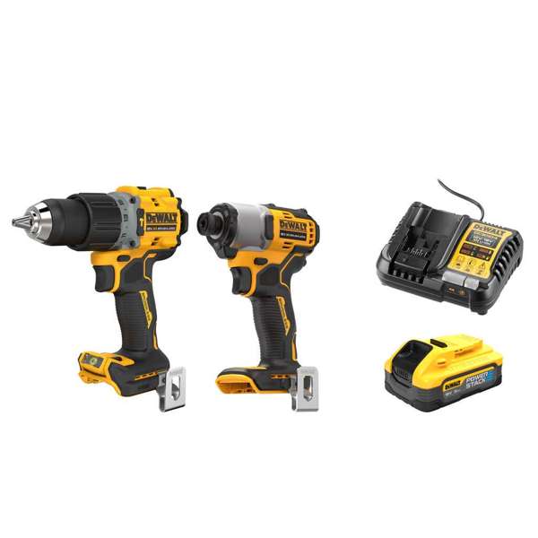DeWalt 18V XR POWERSTACK 5.0Ah Combo Kit - 2 Piece DCK2049H1- x E