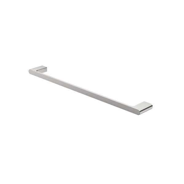 Interbath Vesi Single Towel Rail Brushed Nickel 600mm
