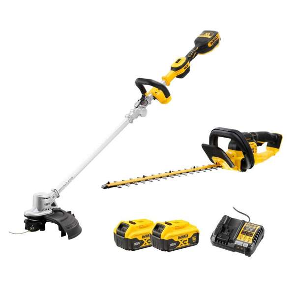 DeWalt 18V 5.0Ah Outdoor Power Kit - 2 Piece DCZ244P2- x E
