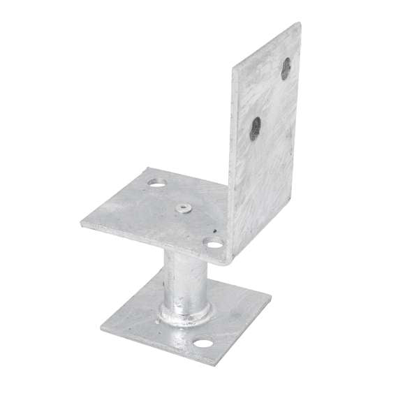 Pryda 65mm M10 Half Stirrup Post Anchor