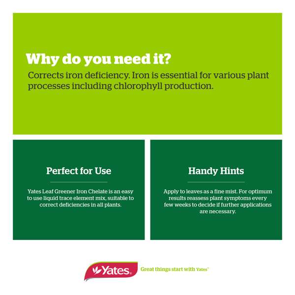 Yates 500ml Leaf Greener Iron Chelate