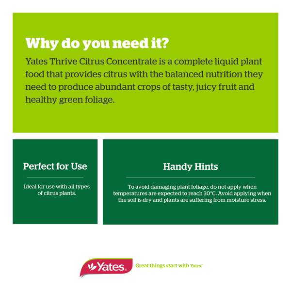 Yates Thrive Citrus Liquid Fertilizer 500ml