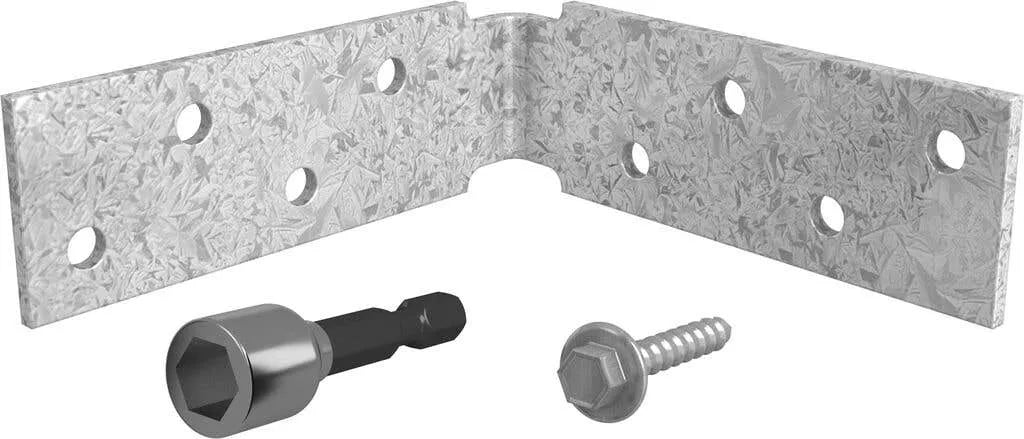 Angle Bracket Repair Kit 100 x 100 x 35mm - 4 Pack