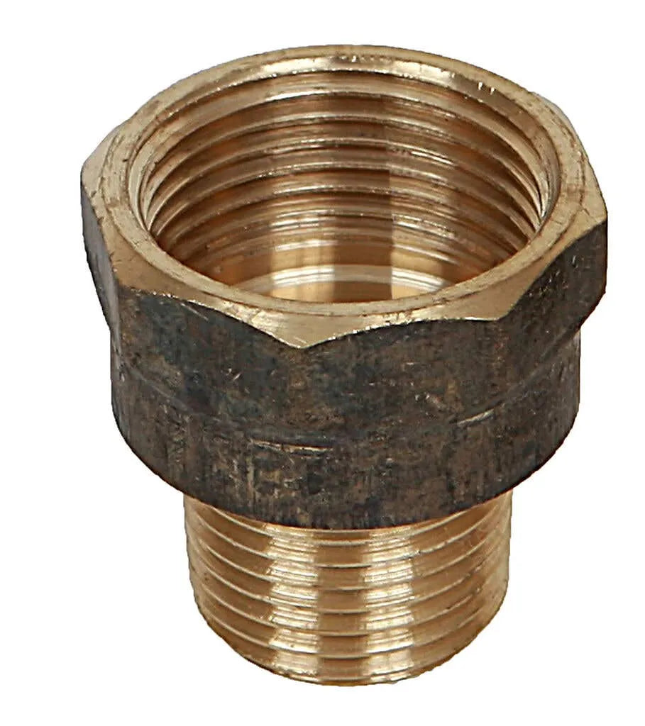 Brasshards Adaptor Male & Female Reducing Brass 25 x 15mm