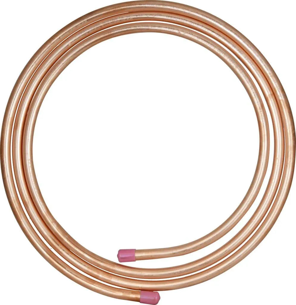 Brasshards Copper Tube Type B Annealed 1/2" x 3m