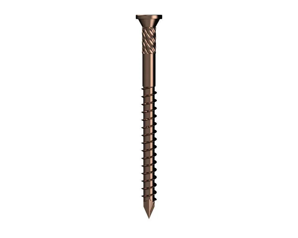 Bremick Decking Screw Truss Head Ultrafast Bronze 12g x 50mm - 500 Pack