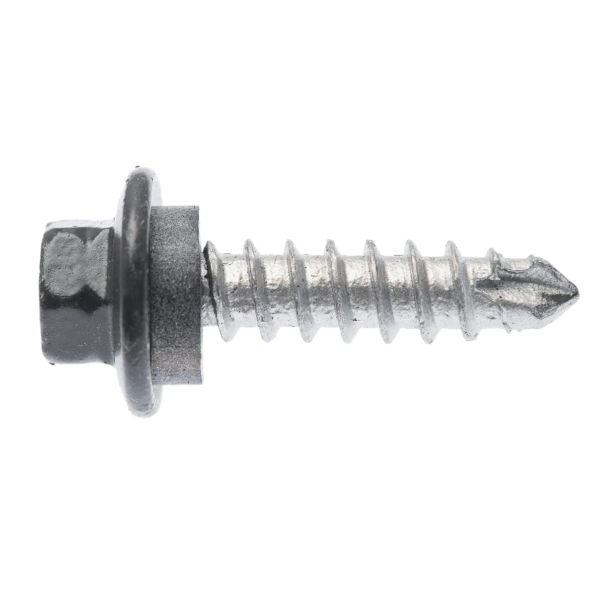 Buildex Roof Zip C4 HexHead Screws M6 x 25 Monument Bx100