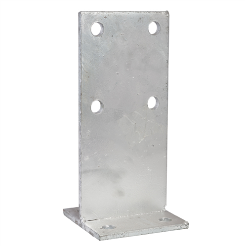 Concealed Support Post T Blade Galvanised Anchor Only 110 x 110 x 10 x 275mm