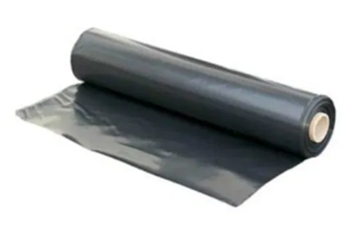Builders Film Polythene 200um Black (High Density) 4 x 50m