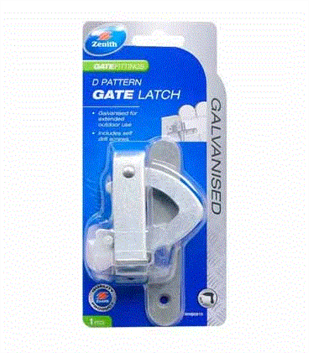 Trio Side Pull Gate Latch Black