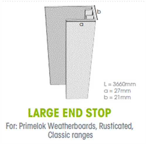 Weathertex Window Surround / End Stop Large 3660mm #150255