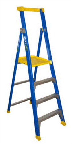 Bailey Aluminium Platform Ladder 150kg 1.5m
