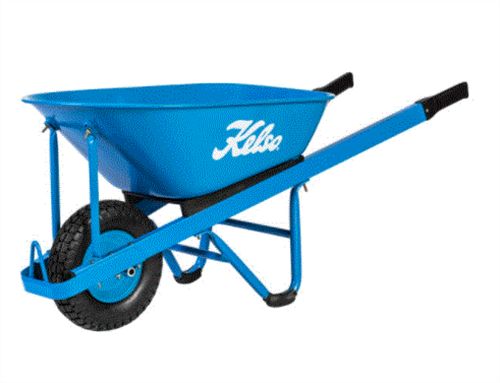 Kelso Contractors Wheelbarrow Steel 100L