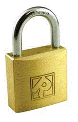 Brass Padlock 40mm K/Alike