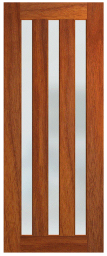 Hume Door Savoy XS45 2040 x 1200 x 40 Translucent Laminate