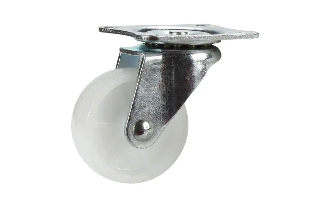 Cold Steel Nylon Swivel Castor White 50mm