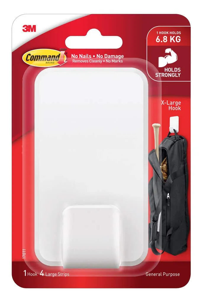 Command Mega Utility Hook White 6.8kg
