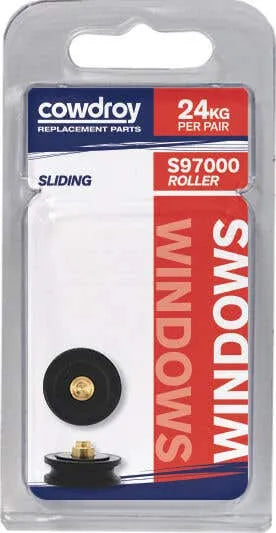 Cowdroy Concave Wheel & Axle 16mm - 2 Pack