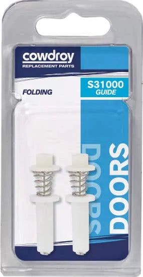 Cowdroy Spring Loaded Door Guide - 2 Pack