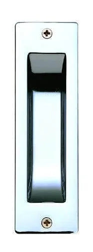 Gainsborough Flush Pull Rectangular Bright Chrome
