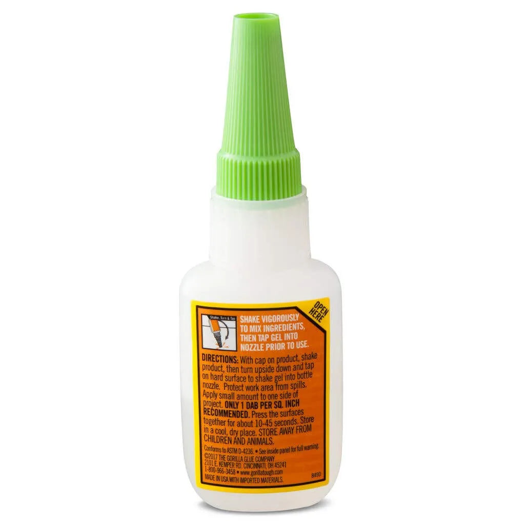 Gorilla Super Glue Gel 15g