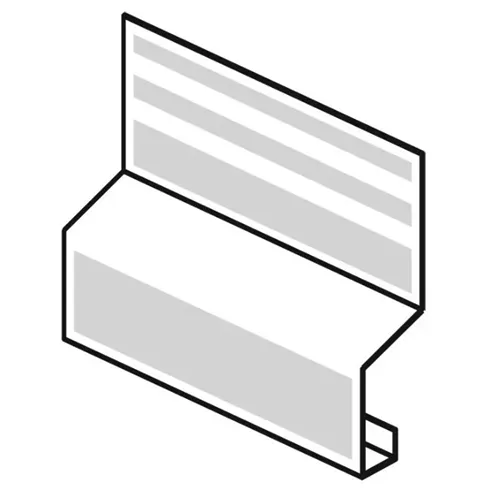 HardieEdge Aluminium Base Trim 3950mm