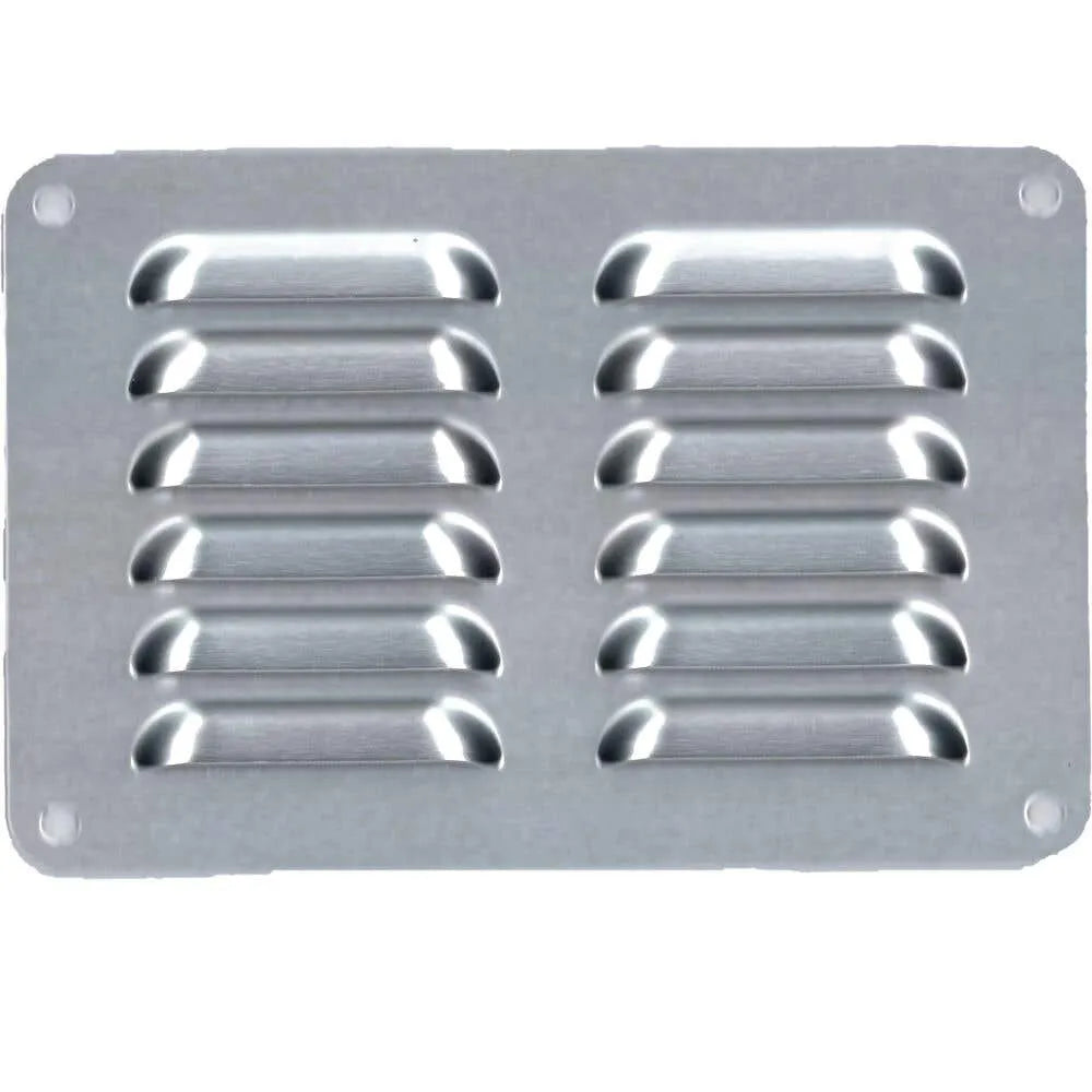 Haron Pressed Aluminium Vent Silver 150 x 100mm