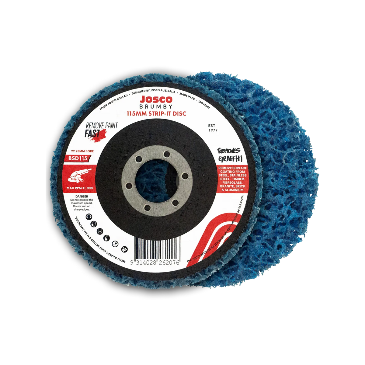 Josco Strip It Disc 115mm x 22mm