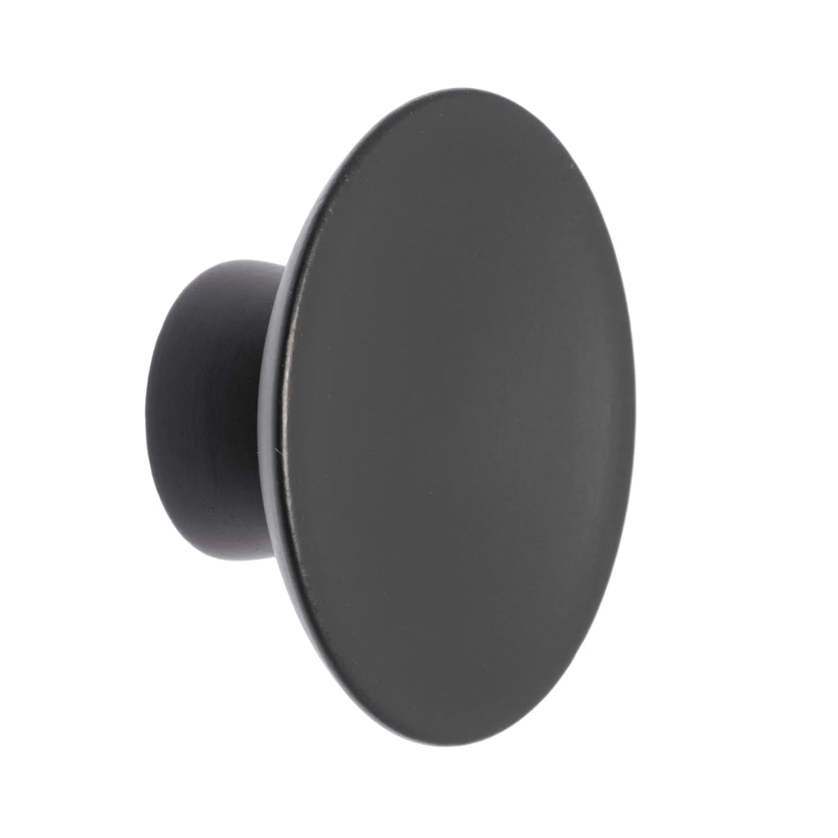 Lane Black Round Timber Knob 45mm