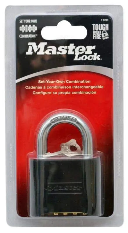 Master Lock Combination Padlock 25mm