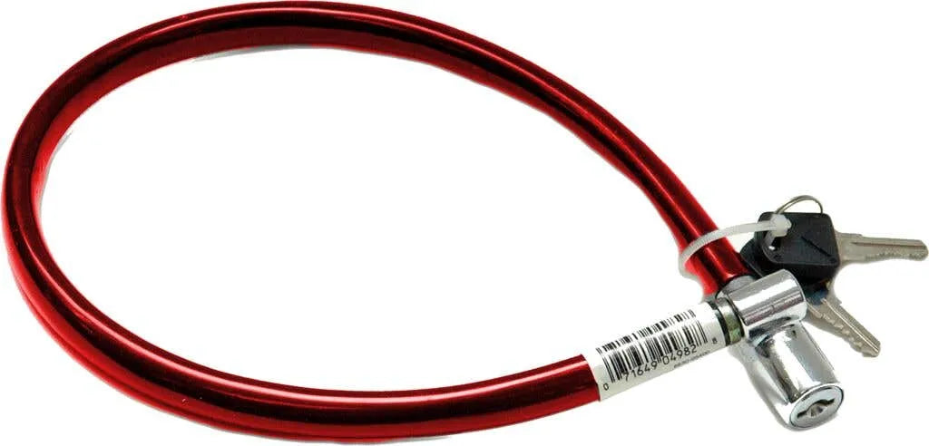 Master Lock Keyed Bike Cable Lock Assorted Colours