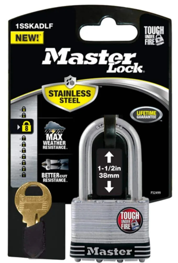 Master Lock Laminated Stainless Steel Padlock