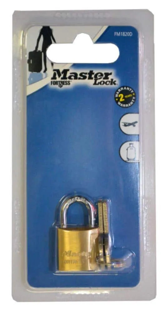 Master Lock Padlock Brass 20mm