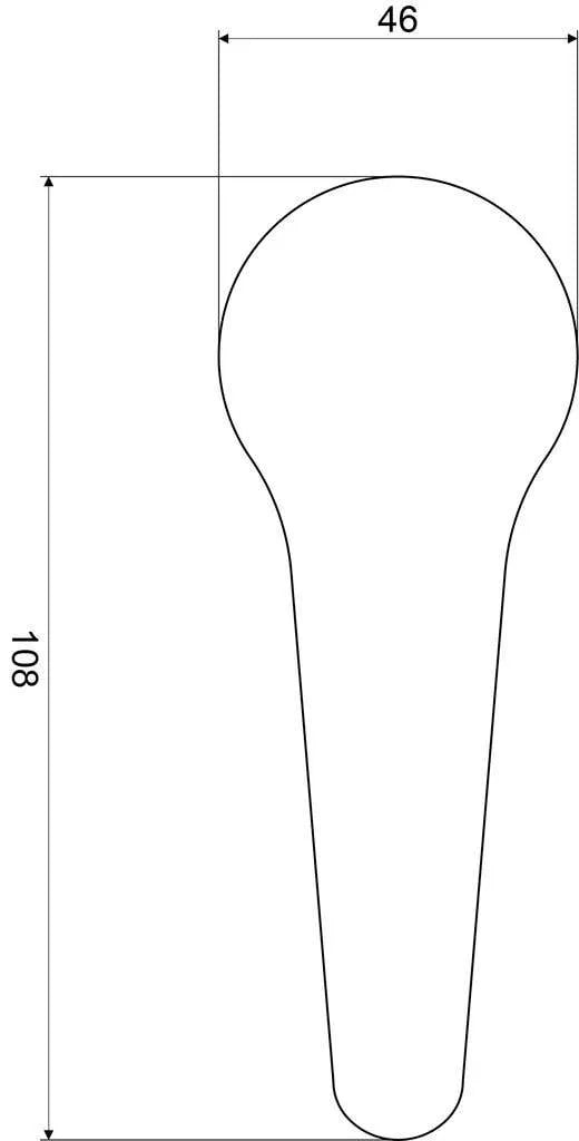 Mildon Mixer Handle Suits 35mm Mixer