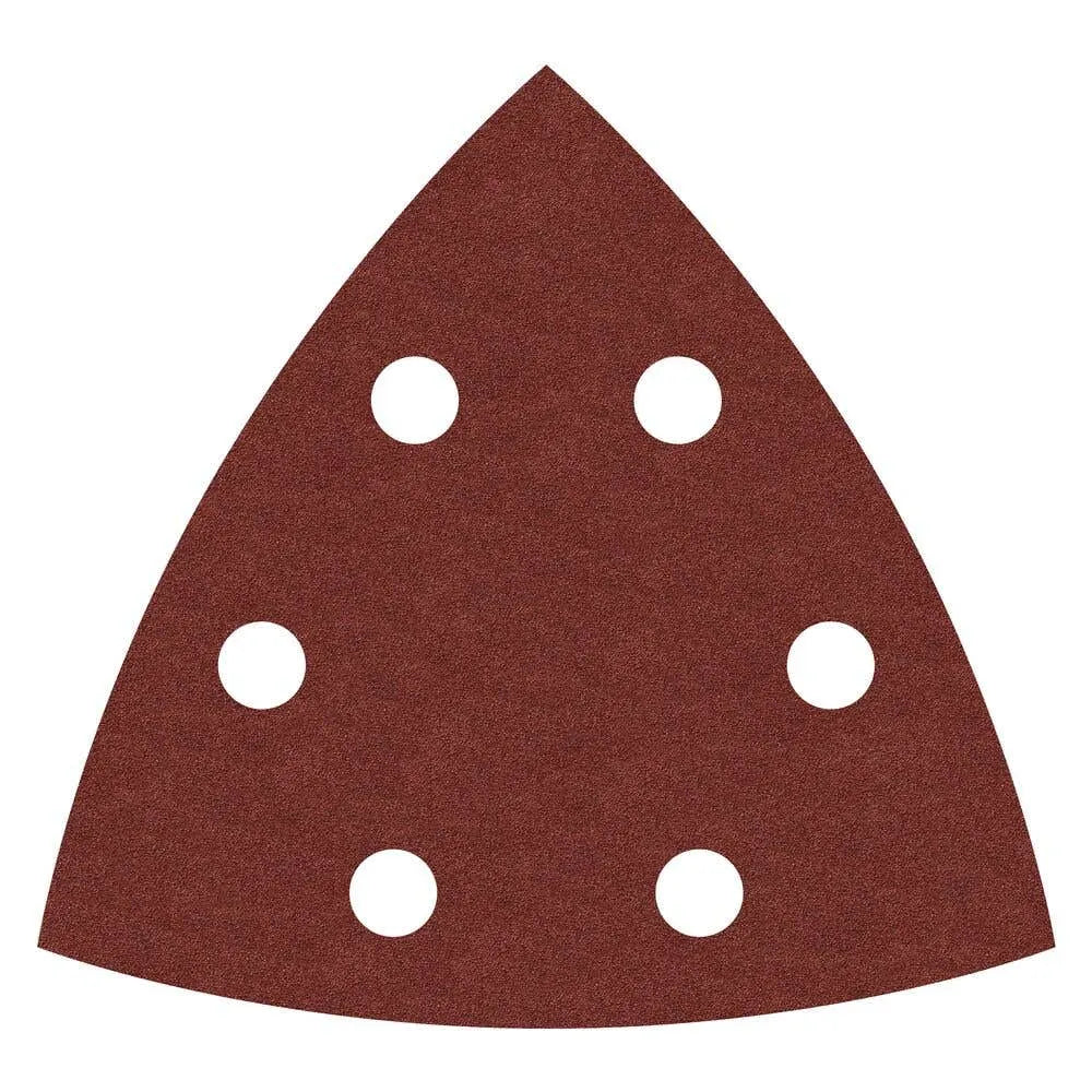 Norton Sanding Sheet 6H P120 Grit 93 x 93mm - 5 Pack