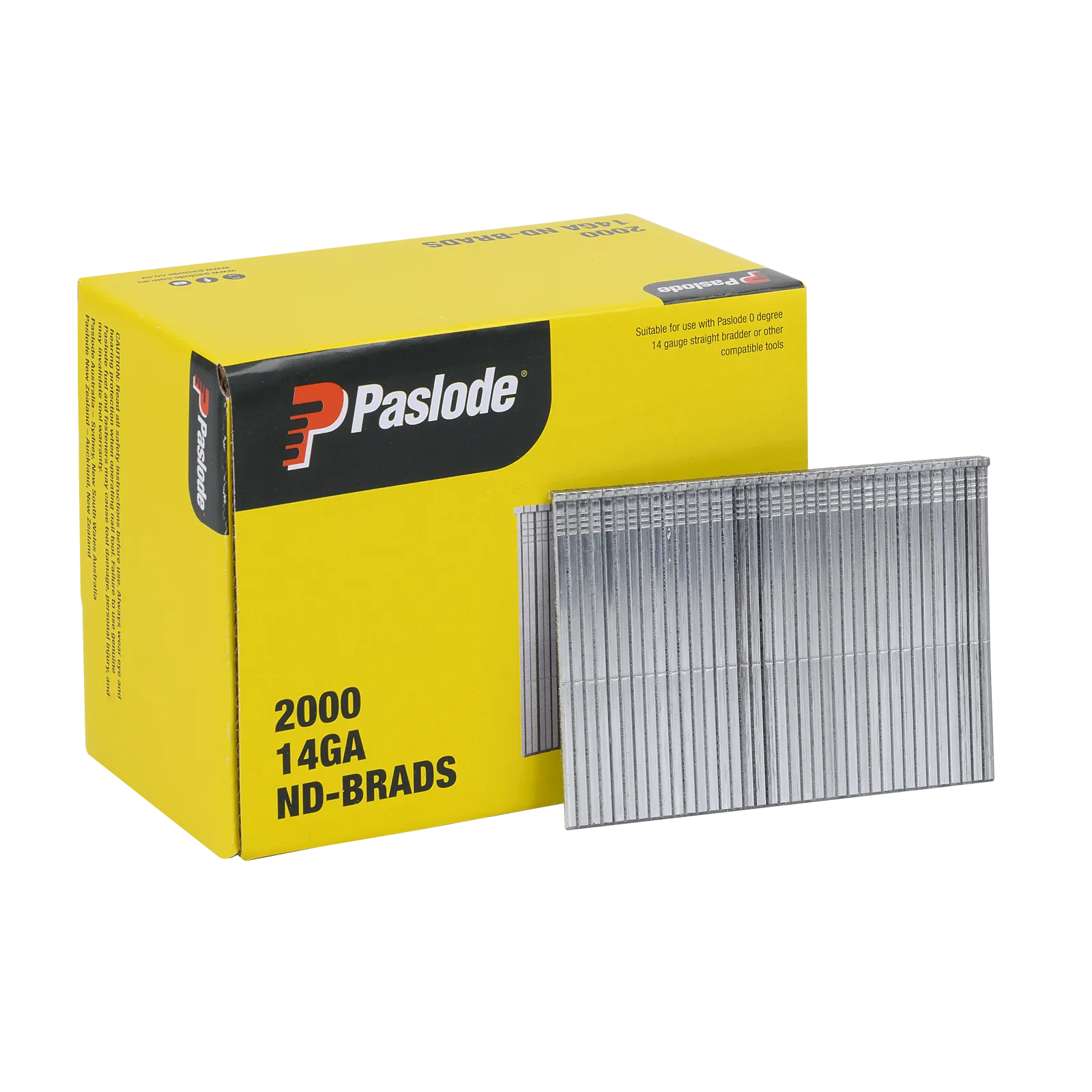 Paslode 62 x 2mm PNeumatic ND Brads - 2000 Pack