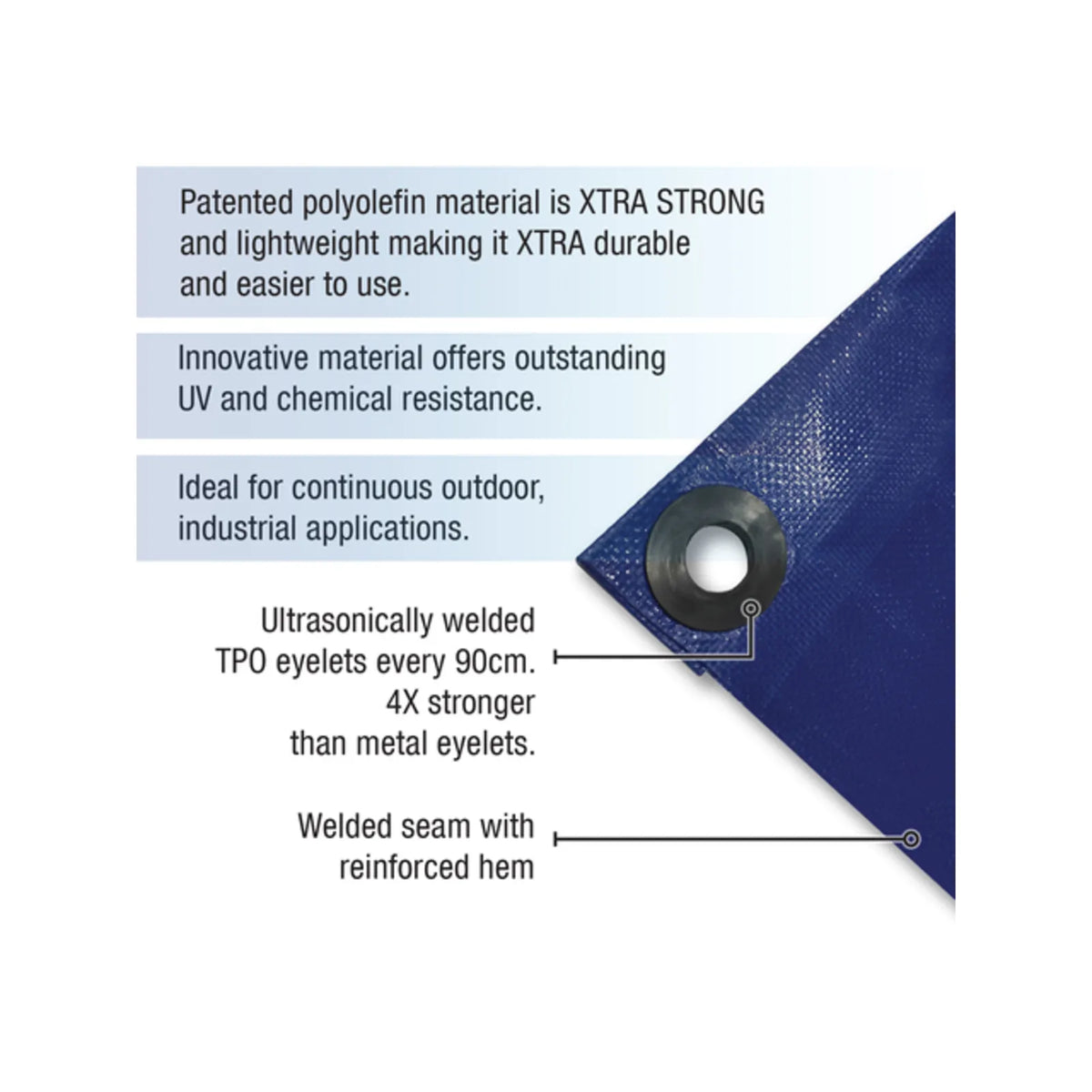 Polytuf Xtreme Tarpaulin 2.4 x 3.0m