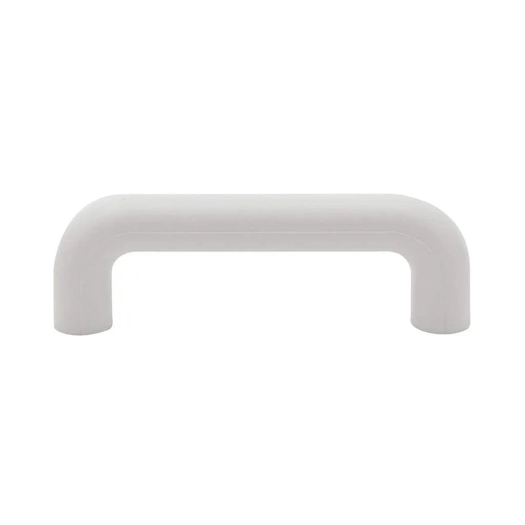 Prestige Handle D Plastic White 96 x 16mm