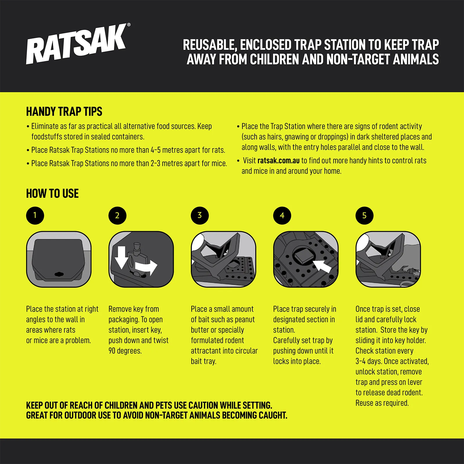 Ratsak Trap Station