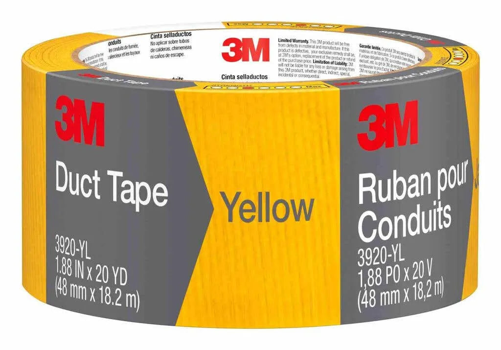 Scotch Duct Tape Yellow 48mm x 18.2m