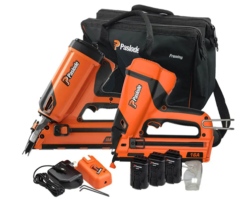 TrimMaster/FrameMaster 3 Battery & Hard Case Paslode Pair #S20516