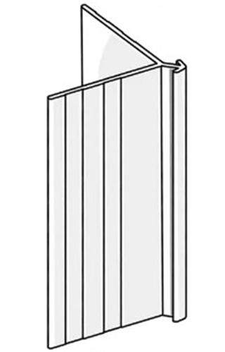 Hardie Corner Alum. External Slimline 9 x 3000mm for FTC #306102