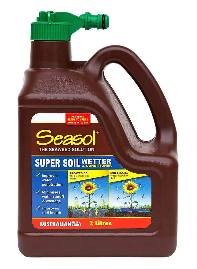 Seasol Super Soil Wetter & Conditioner Hose On 2L