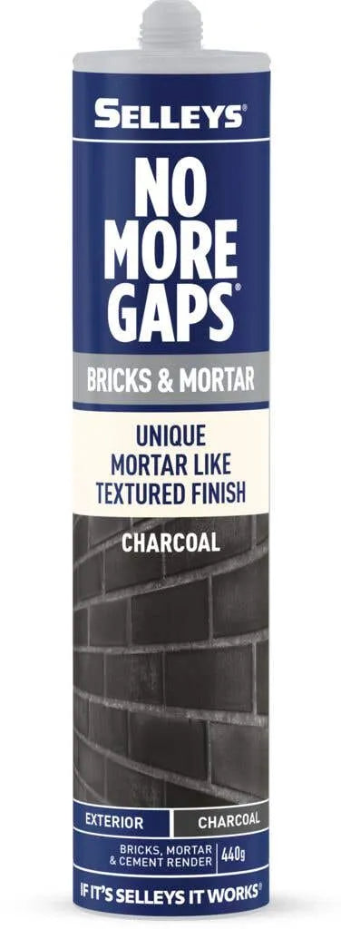 Selleys No More Gaps Bricks & Mortar Gap Filler Charcoal 440g