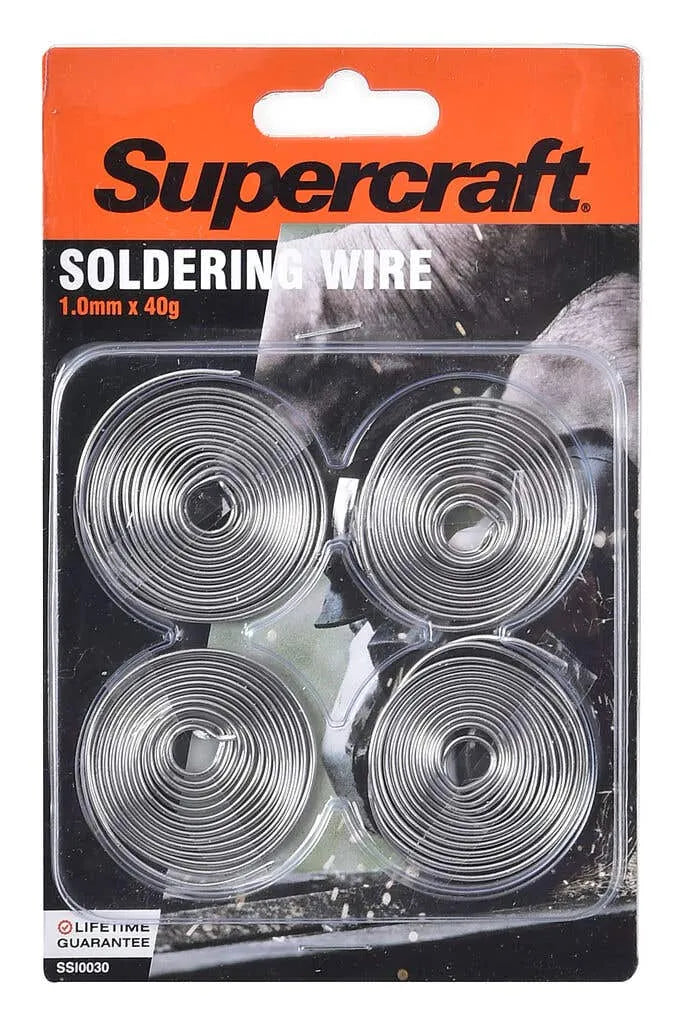 Supercraft Soldering Wire Set 1mm x 40g - 4 Piece
