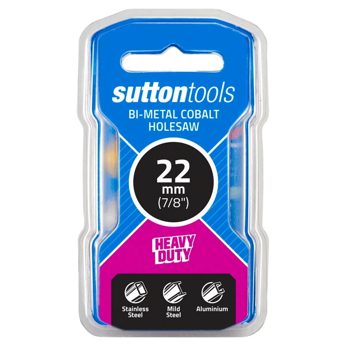 Sutton 22mm White Cobalt Bi-Metal Holesaw