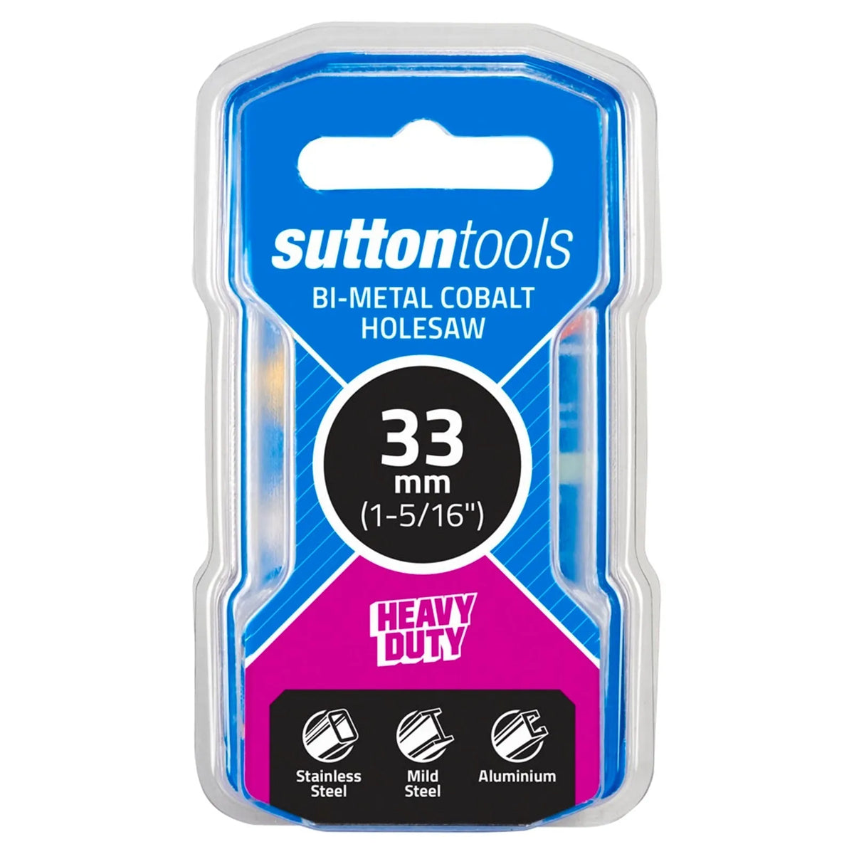 Sutton 33mm White Cobalt Bi-Metal Holesaw
