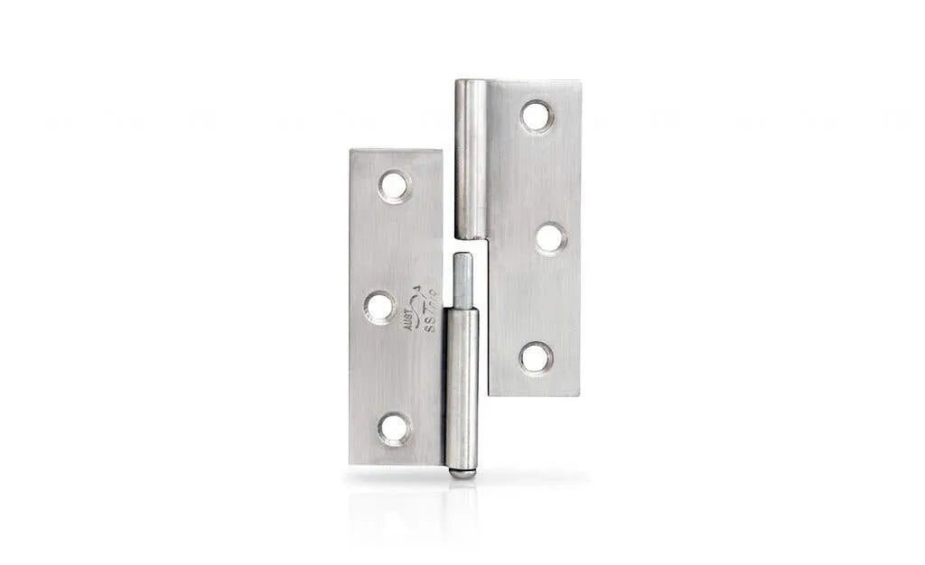 Trio Butt Hinge Lift Light & Narrow Lift Off Right Hand Stainless Steel 85 x 60 x 1.6mm